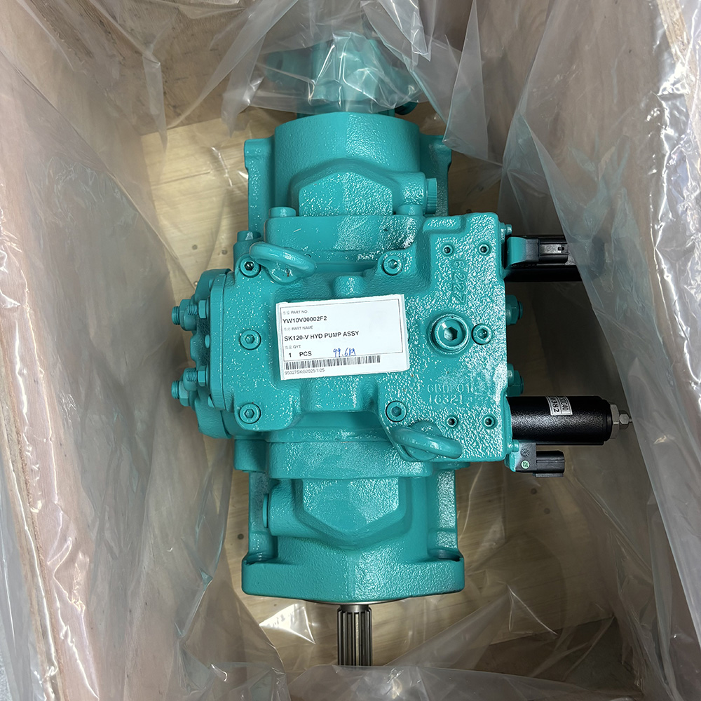 SPARKLING MACHINERY SK120 SK120-5 YW10V00002F2 YW10V00002F1 K3V63BDT-120R
-0E00-1 HYDRAULIC MAIN PUMP