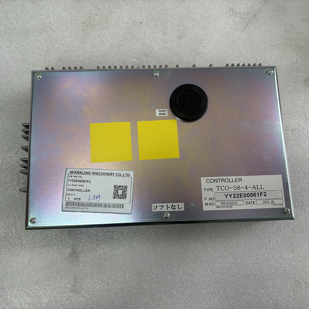 E135SR control unit, E135SRLC ECM, YY22E00061F1, YY22E00061F2, YY22E00061F5, YY22E00061F6, excavator ECU module, Kobelco controller, SPARKLING MACHINERY parts