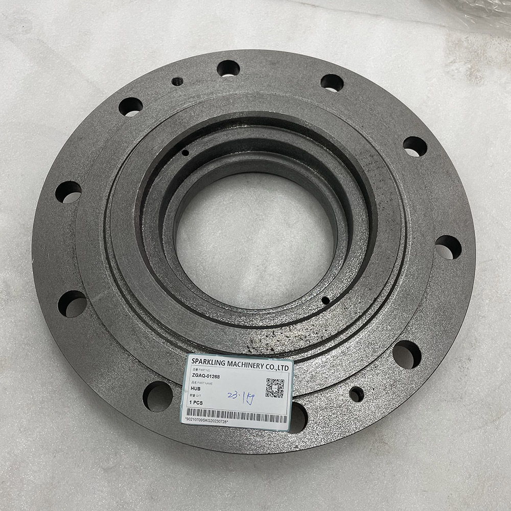 China Made Hyundai Construction Equipment Spare Parts Used on R200W-7 R200W-3 ZGAQ-01268 Hub-axle Hub