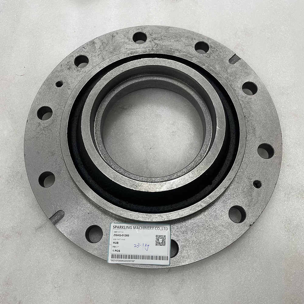 China Made Hyundai Construction Equipment Spare Parts Used on R200W-7 R200W-3 ZGAQ-01268 Hub-axle Hub