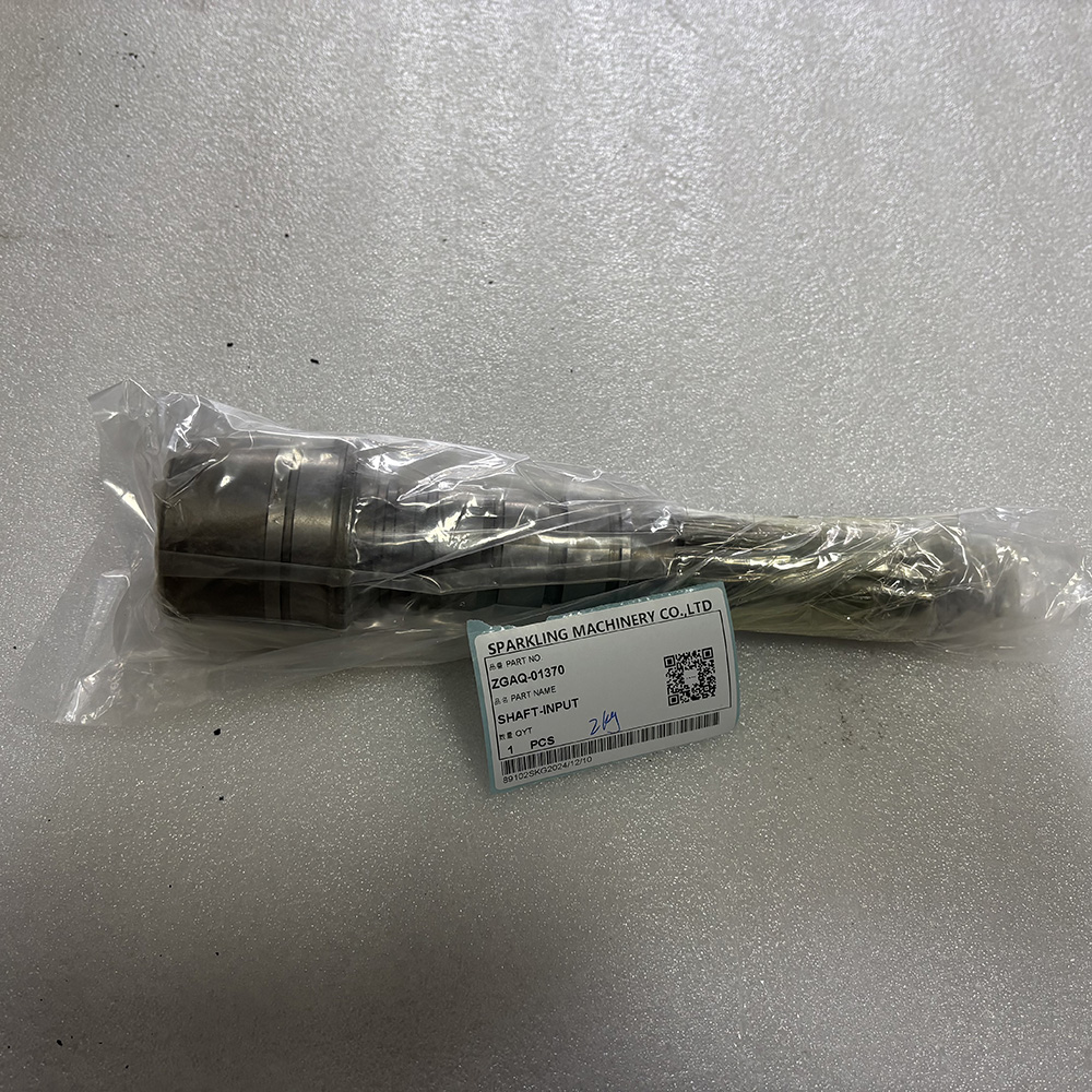 WHEEL EXCAVATOR R200W-7 ZGAQ-01370 SHAFT-INPUT CHINA MADE SPARKLING MACHINERY 2KG