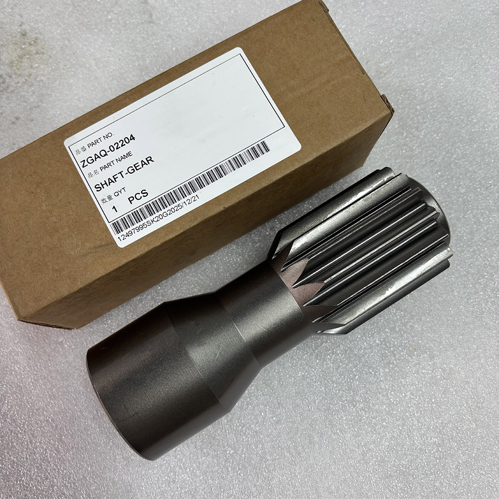 ZGAQ-02204 shaft gear for Hyundai R170W-7 wheel excavator