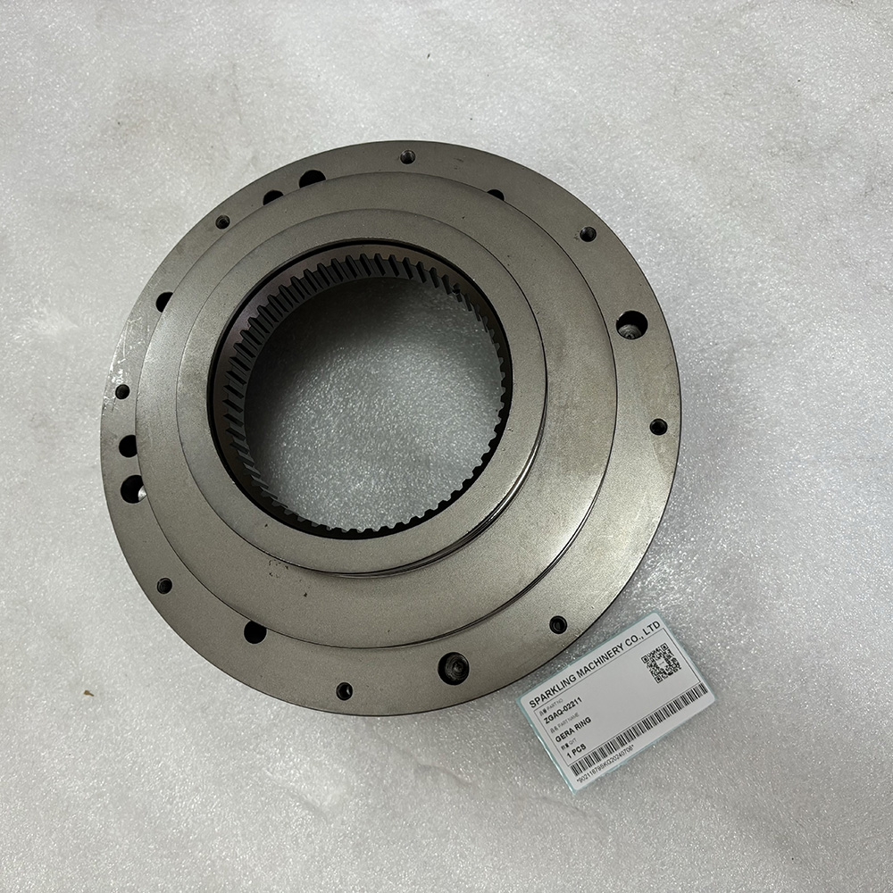 ZGAQ-02211 gear ring, ZGAQ-02224 carrier planet, Hyundai excavator final drive parts, R170W-7 transmission gear, R210W-9S wheel excavator components, SPARKLING MACHINERY parts