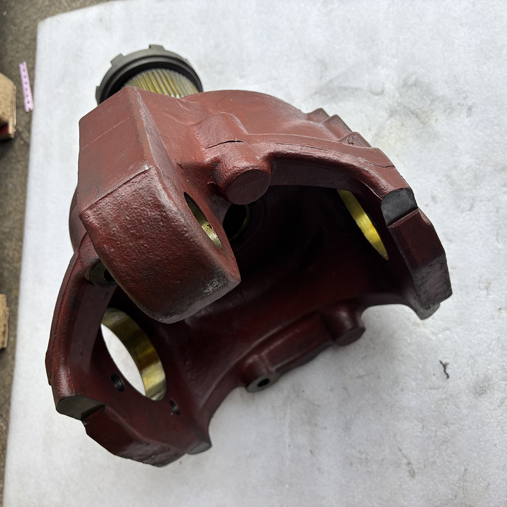 ZGAQ-02351 joint housing, Hyundai R200W-7 excavator part, R210W-9 LH joint housing, wheel excavator axle housing, Hyundai joint housing, SPARKLING MACHINERY parts, left-hand axle housing