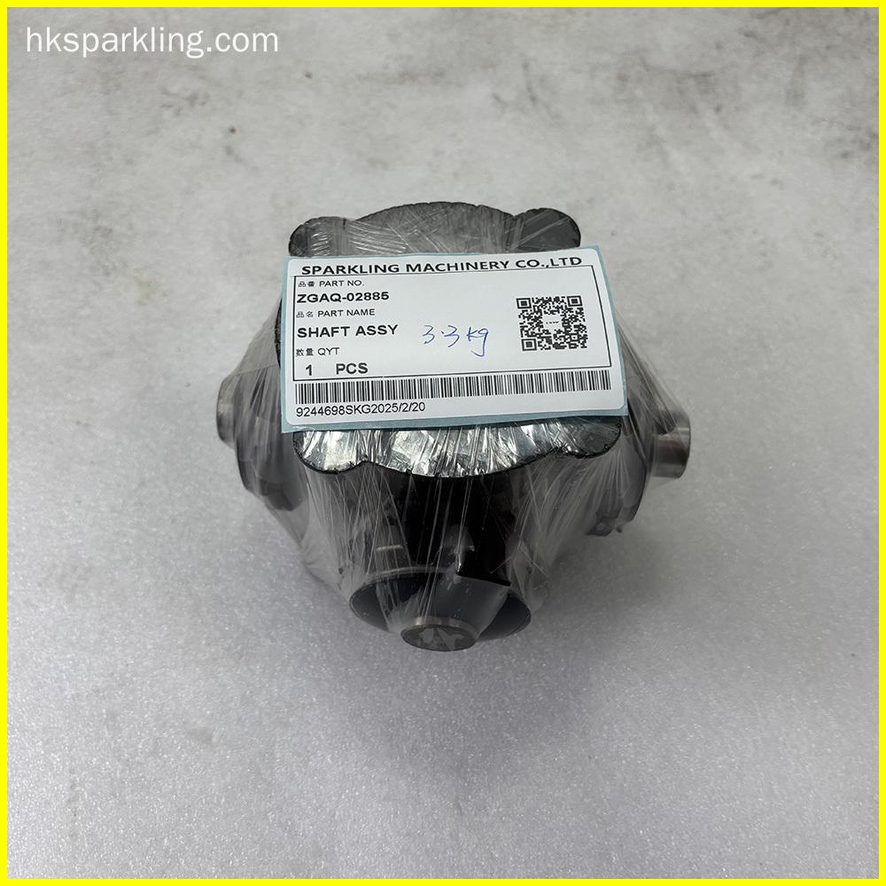 ZGAQ-02885 axle differential, Hyundai R140W-9 excavator axle, Hyundai R170W-9 differential, R160W-9A axle assembly, Hyundai wheel excavator parts, axle differential assembly, SPARKLING MACHINERY parts