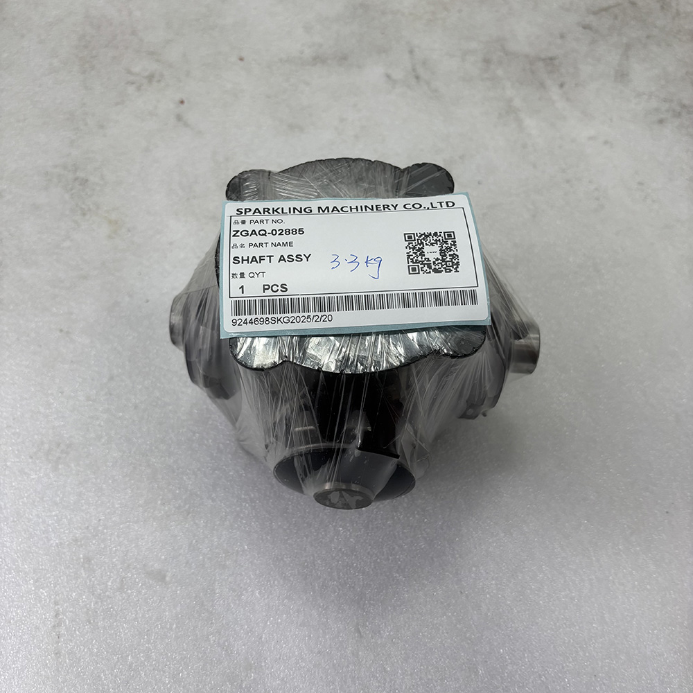 ZGAQ-02885 axle differential, Hyundai R140W-9 excavator axle, Hyundai R170W-9 differential, R160W-9A axle assembly, Hyundai wheel excavator parts, axle differential assembly, SPARKLING MACHINERY parts