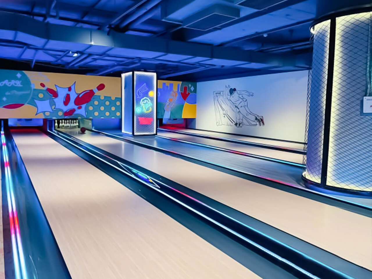 Flying Bowling - equipamento de boliche