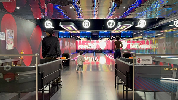 Flying Bowling - Barreiras de Pista