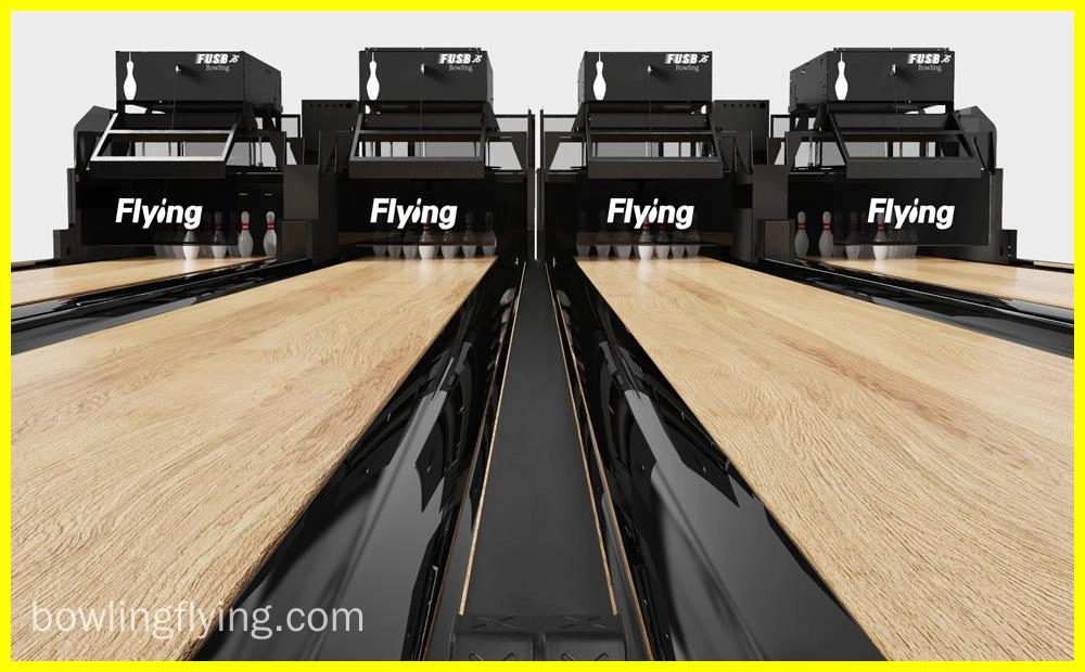Flying Bowling - máquina de colocação de pinos Flying Bowling - máquina de colocação de pinos