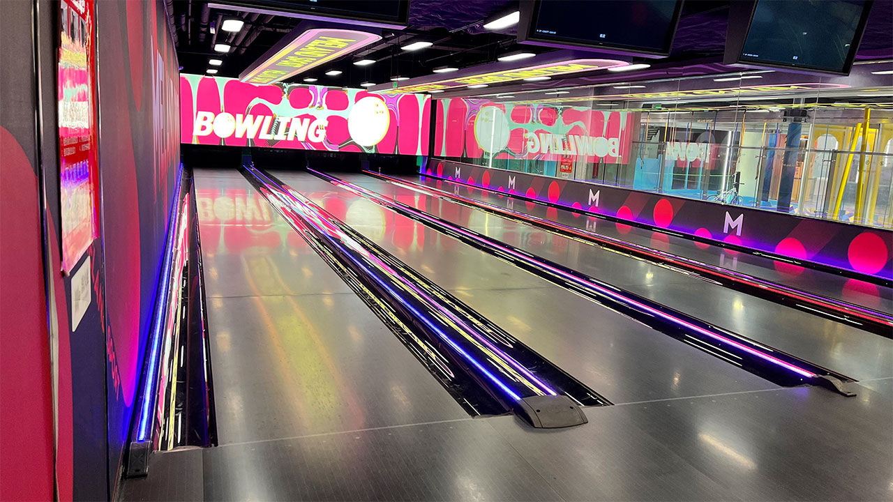 ten pin bowling machine