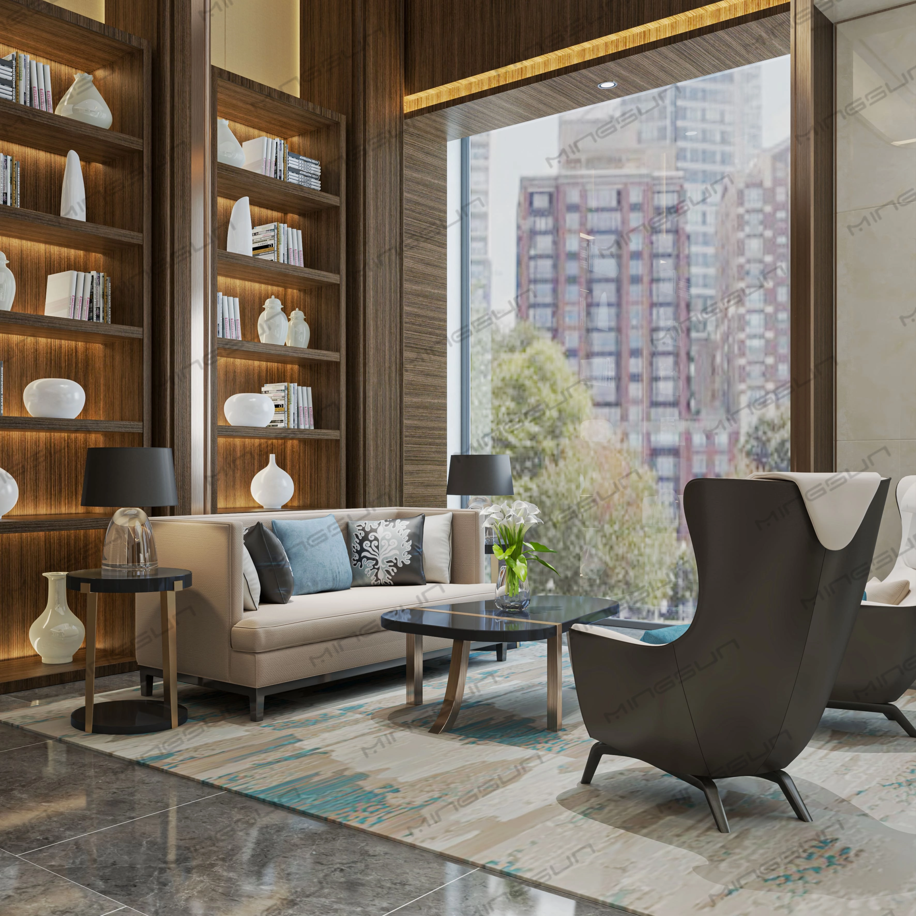 Lobby-2-renderings - MINGSUN Lobby 2 renderings - MINGSUN
