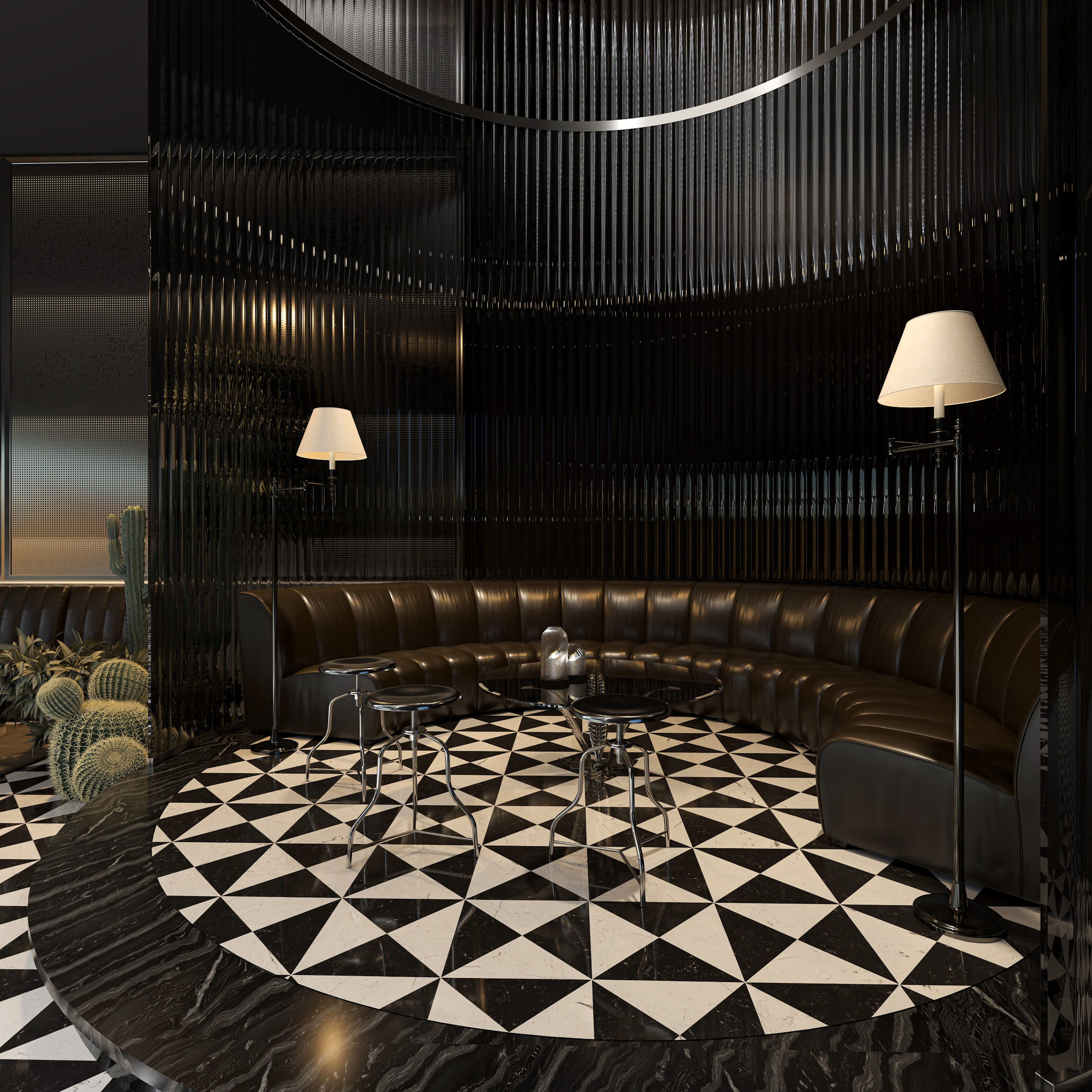Luxury Hotel Lounge Furniture Set - MINGSUN
