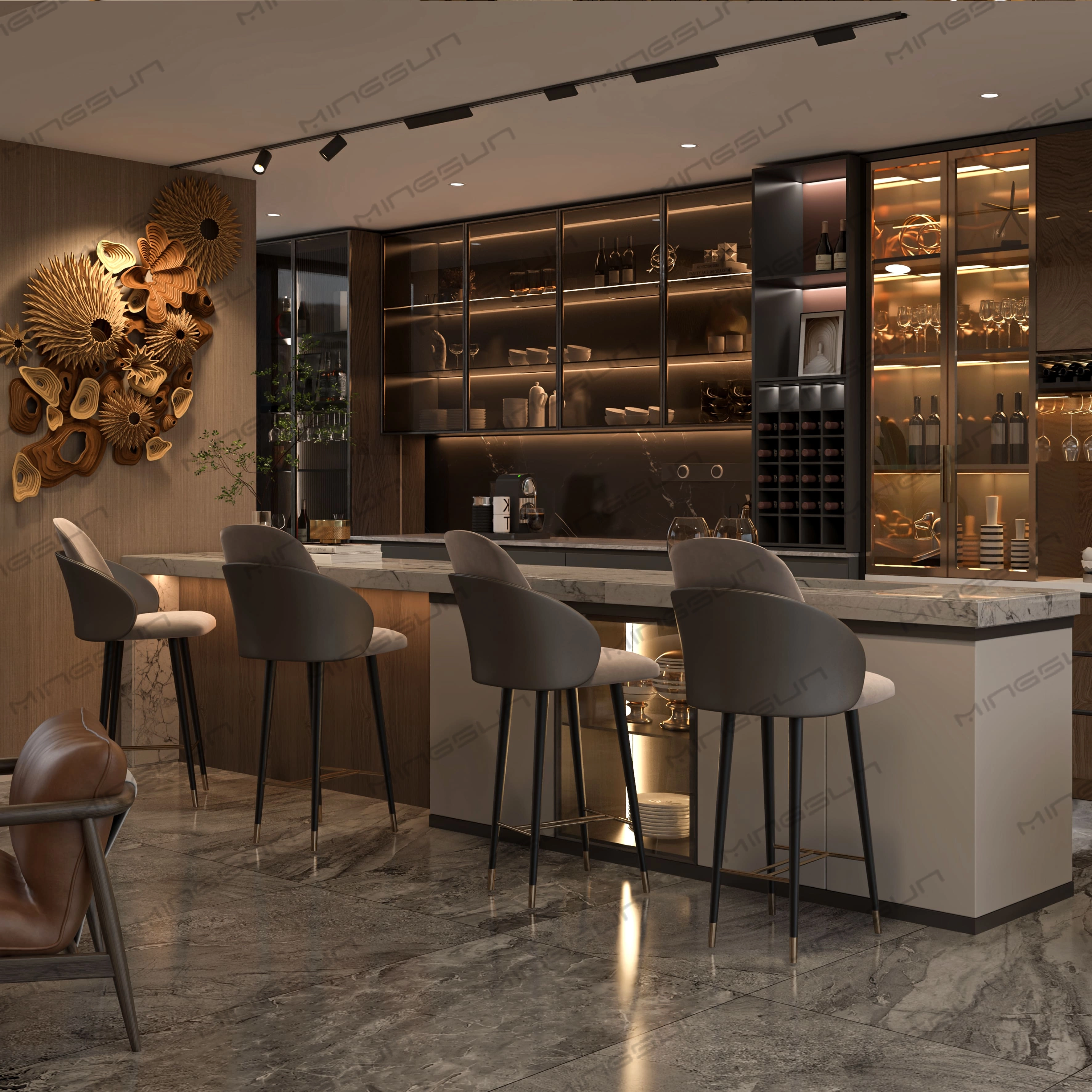 Luxury-Hotel-Bar-Furniture-Set - MINGSUN Luxury Hotel Bar Furniture Set - MINGSUN