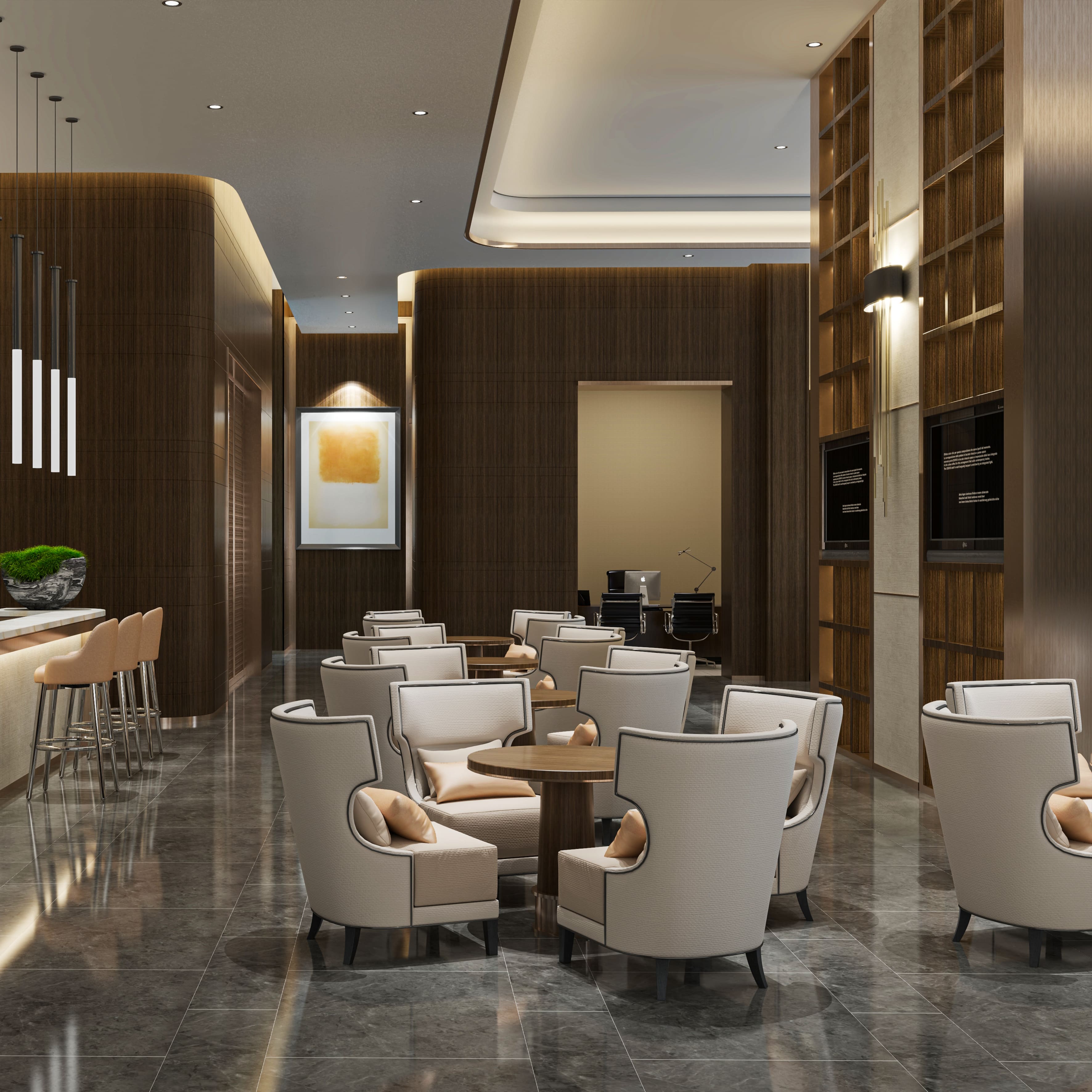 Lobby 2 renderings - MINGSUN