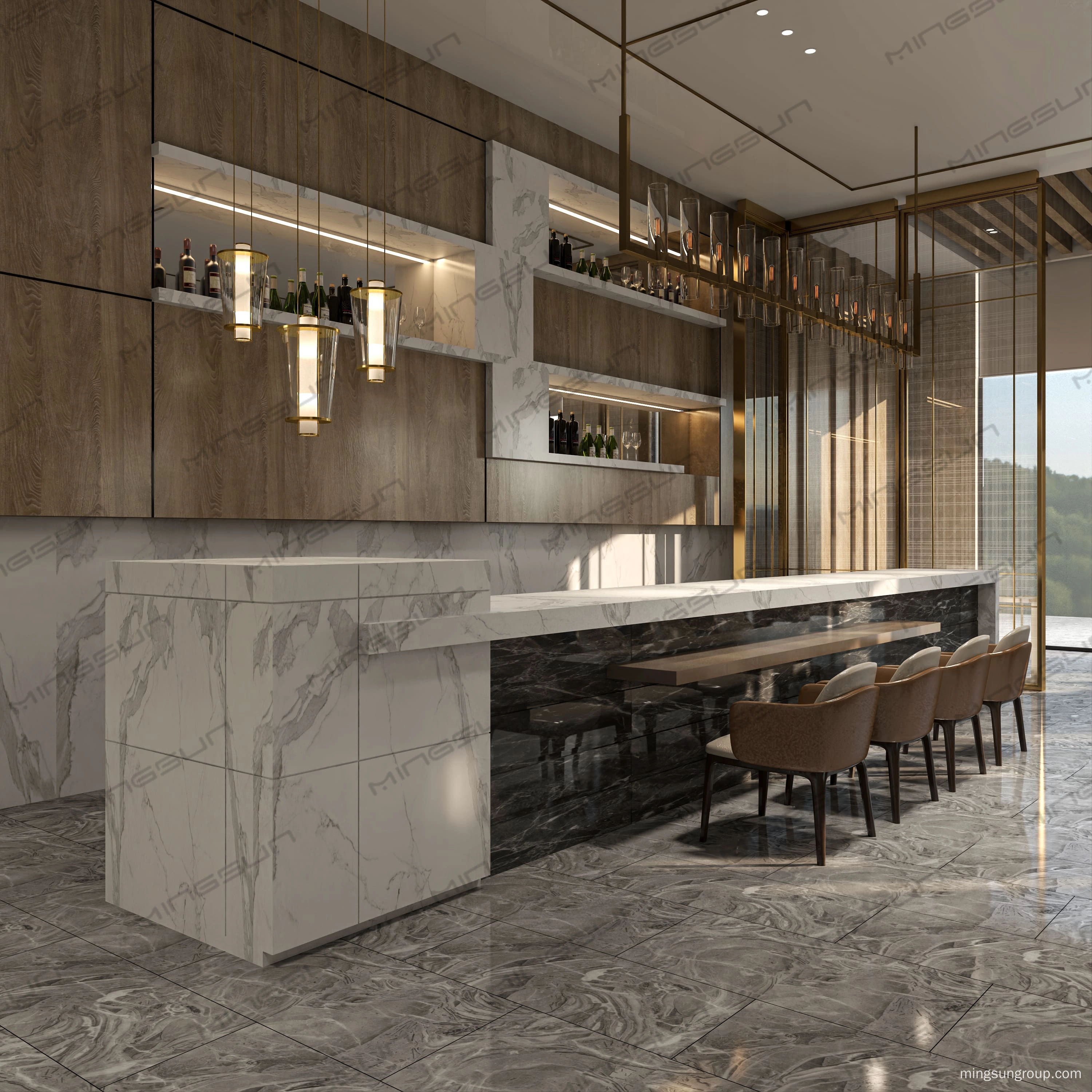 Lobby 3 renderings - MINGSUN