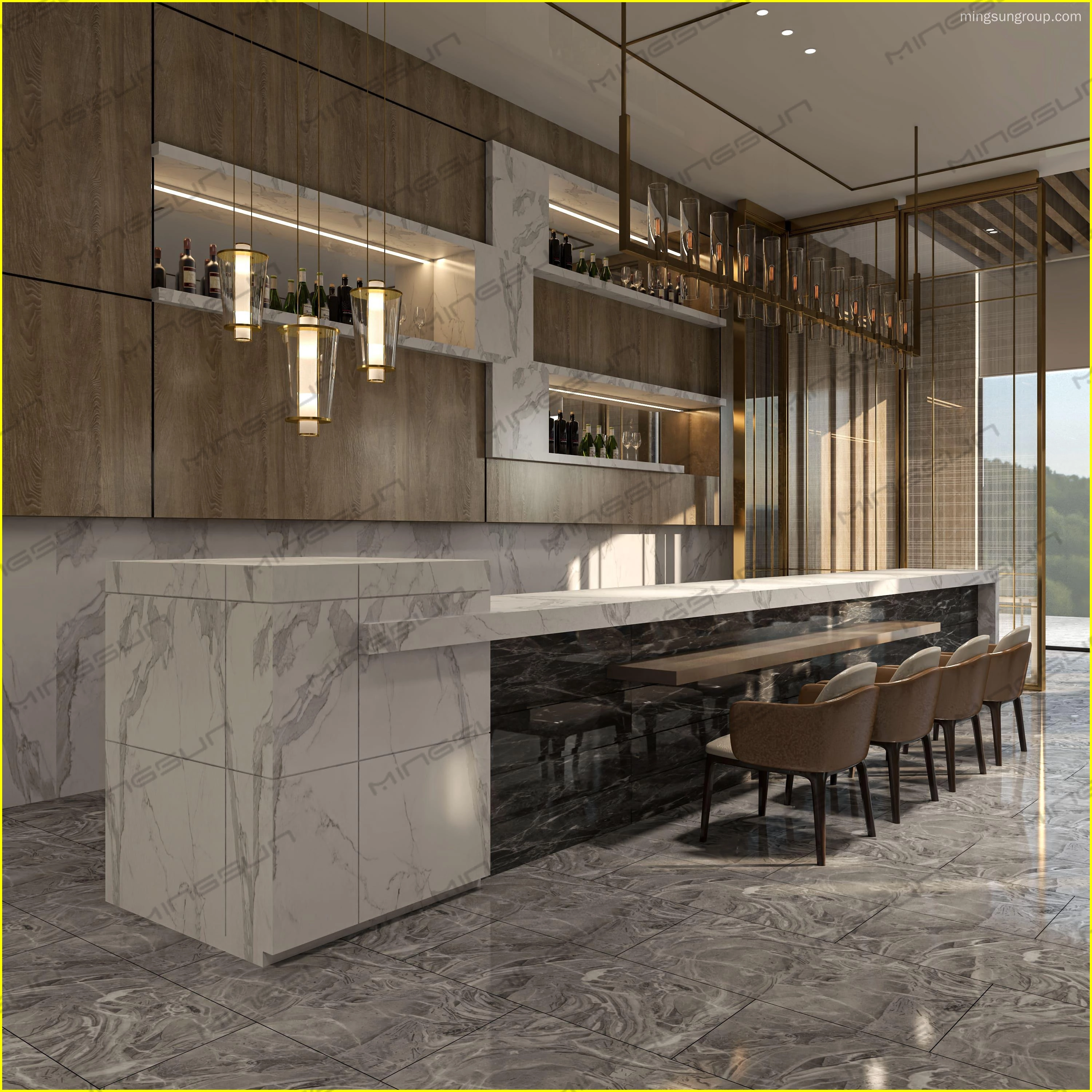Lobby 3 renderings - MINGSUN