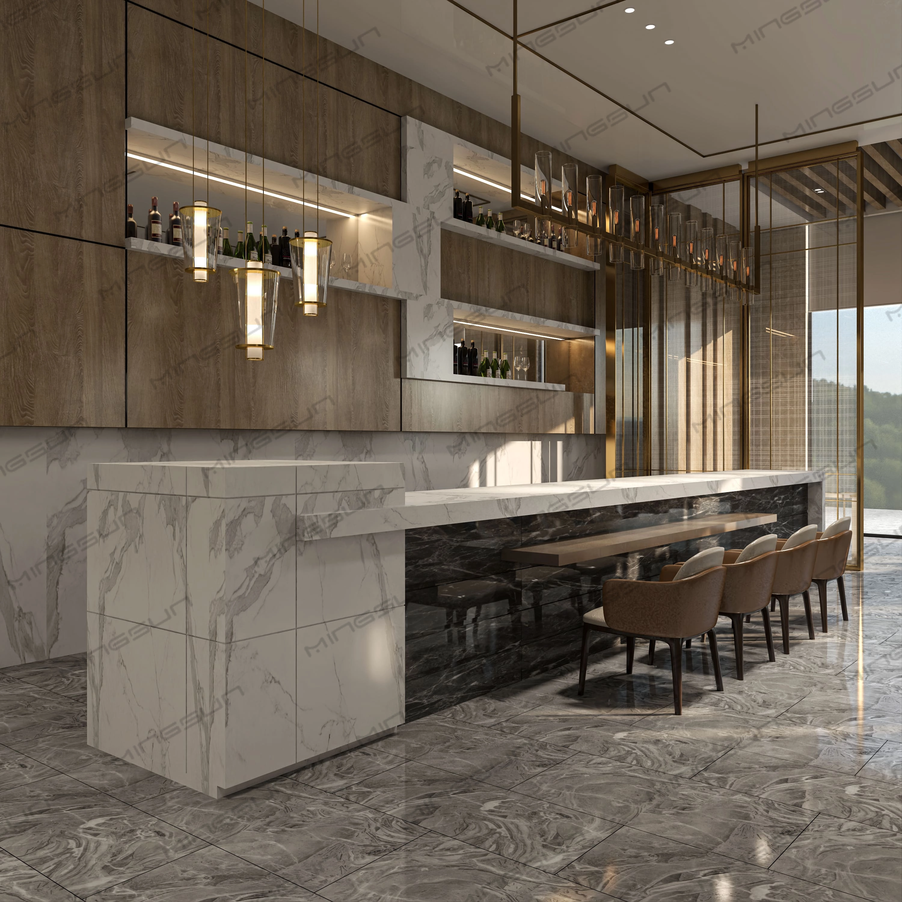 Lobby-3-renderings - MINGSUN Lobby 3 renderings - MINGSUN