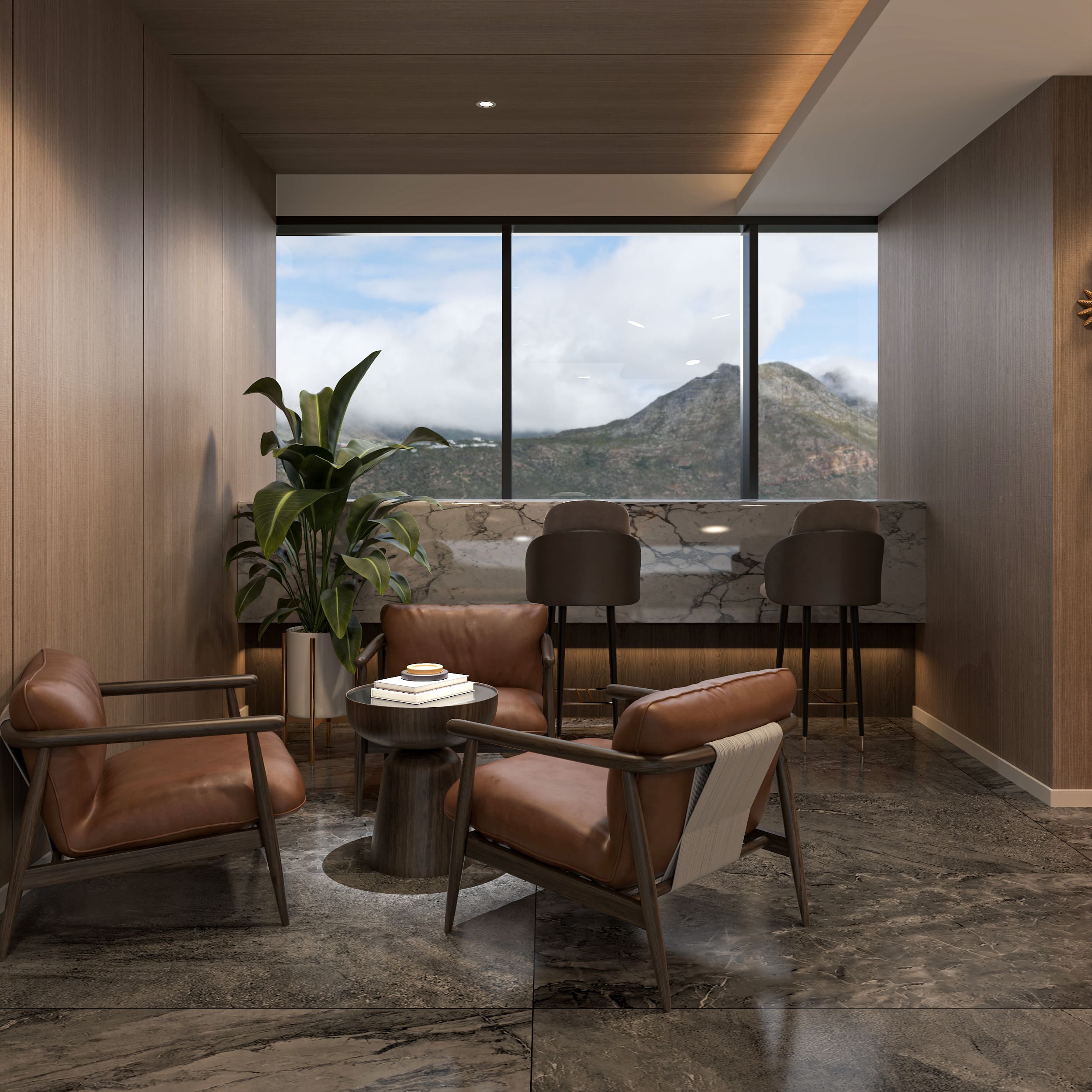 Luxury Hotel Bar Furniture Set - MINGSUN