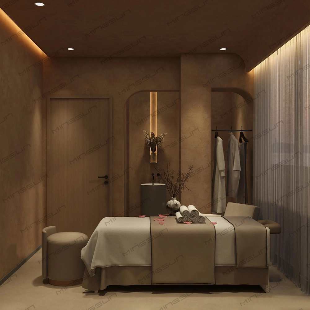 Modern-Spa-Treatment-Room-Furniture-Set-–-Wellness-Spaces-Custom---Design-(7) - MINGSUN Modern Spa Treatment Room Furniture Set – Wellness Spaces Custom Design (7) - MINGSUN