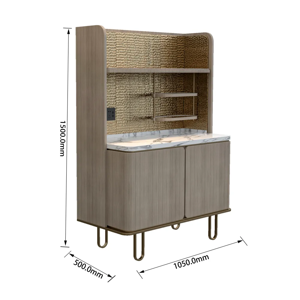 1500mm-tall-commercial-bar-unit-with-dimensions-for-high-end-hotel-or-resort-spaces - MINGSUN