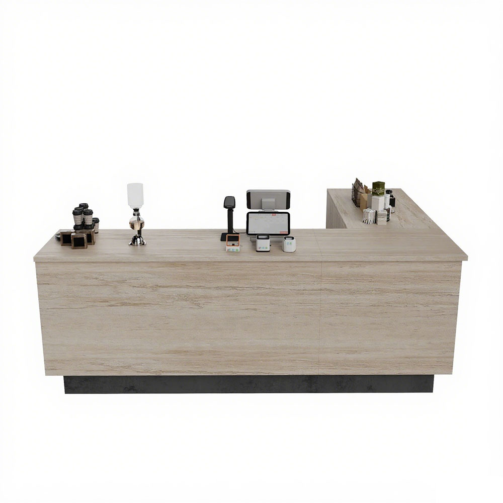 Modern Coffee Bar Counter & Display Shelving – Custom Designed Café Furniture for Hotels & Boutique Cafés