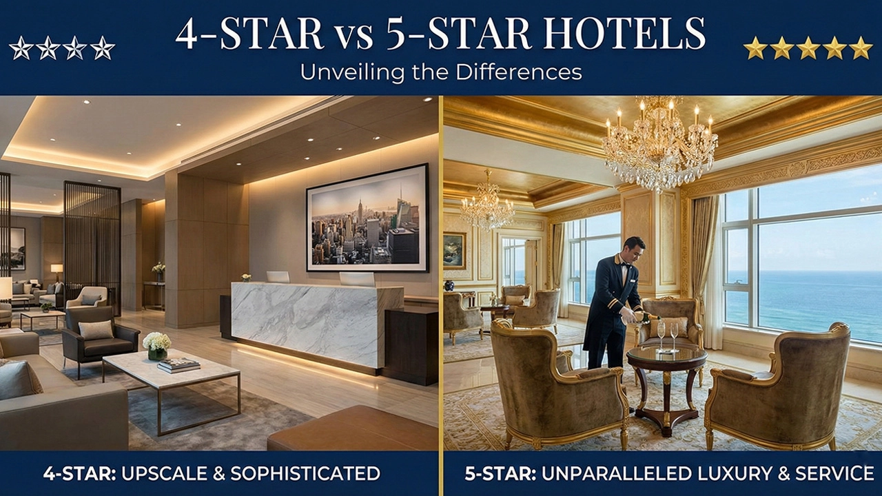 4-Star vs 5-Star Hotels Unveiling the Differences - MINGSUN