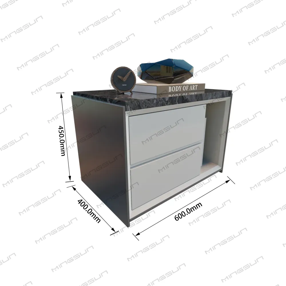 450mm-tall-modern-hotel-nightstand-with-marble-top-and-open-shelf-for-commercial-use - MINGSUN 450mm-tall-modern-hotel-nightstand-with-marble-top-and-open-shelf-for-commercial-use - MINGSUN