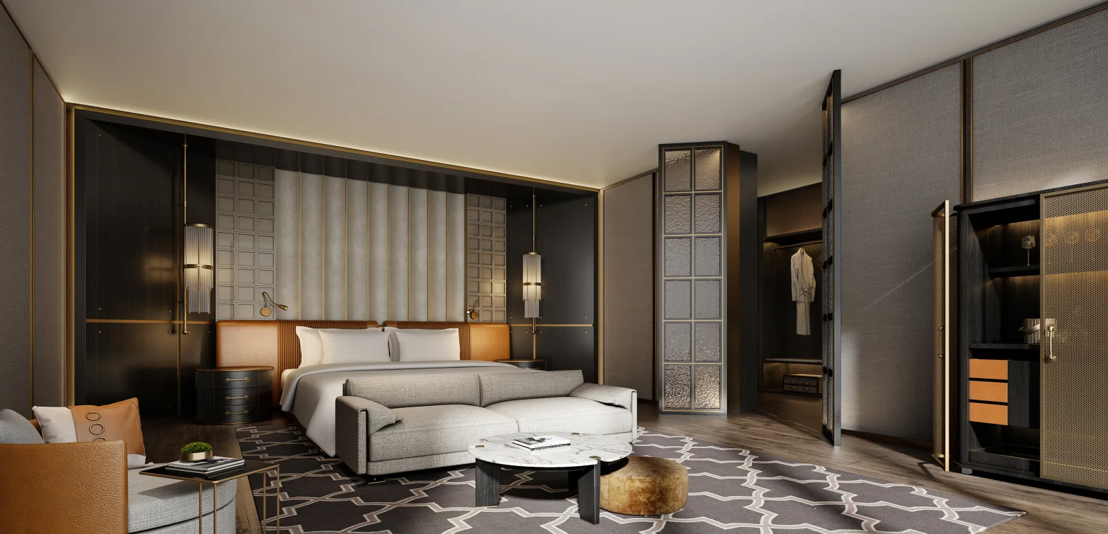 Presidential Suite – Furniture, Design & Materials Overview 05 Presidential Suite – Furniture, Design & Materials Overview 05