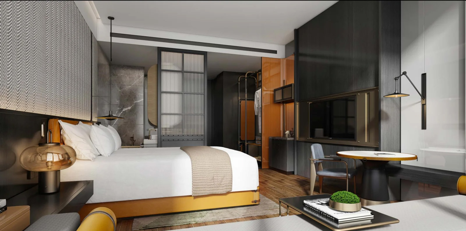 Guest Room – Furniture, Design & Materials Overview 01 Guest Room – Furniture, Design & Materials Overview 01