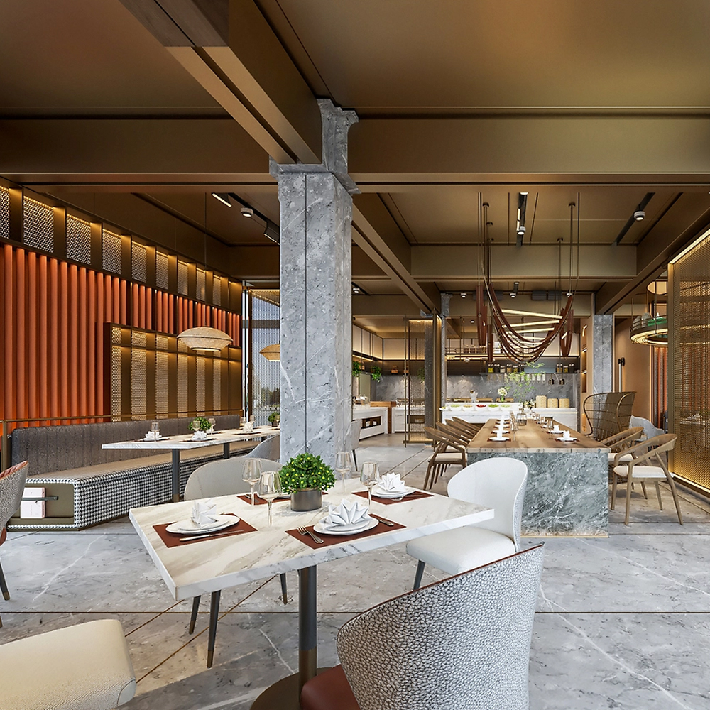 Modern Hotel Restaurant Furniture Set – Custom Design, Factory Direct (7)
