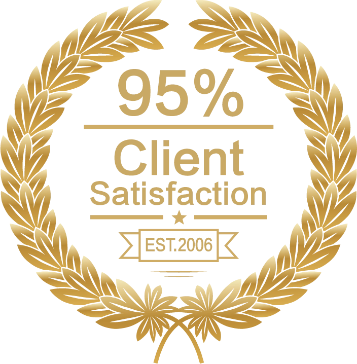 95%-Client-Satisfaction - MINGSUN 95% Client Satisfaction - MINGSUN