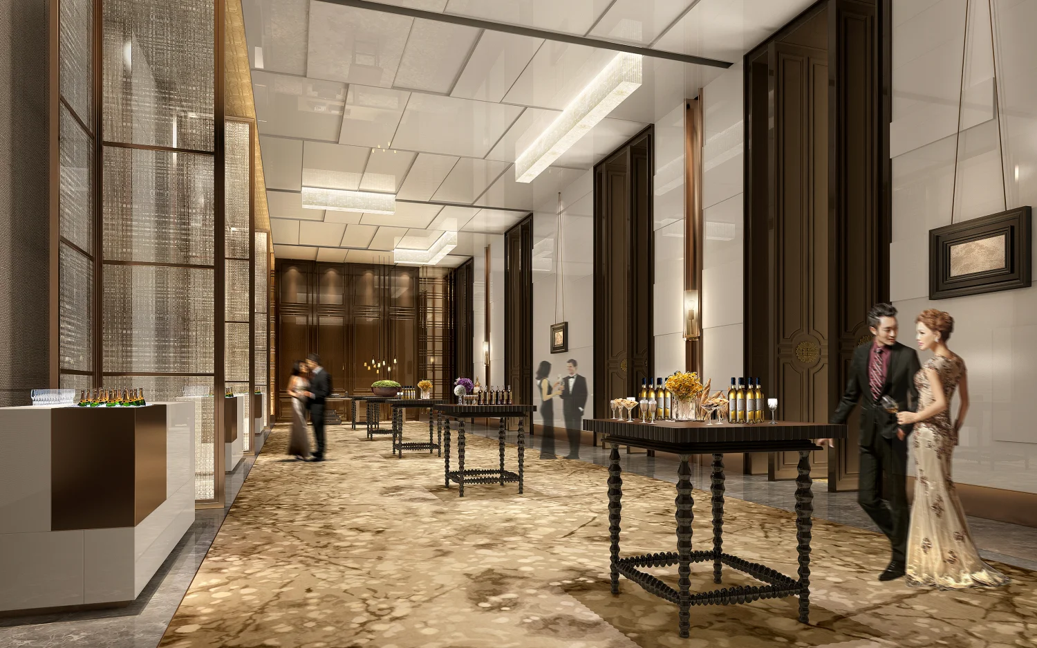 洛杉矶圣加百利喜来登酒店宴会2