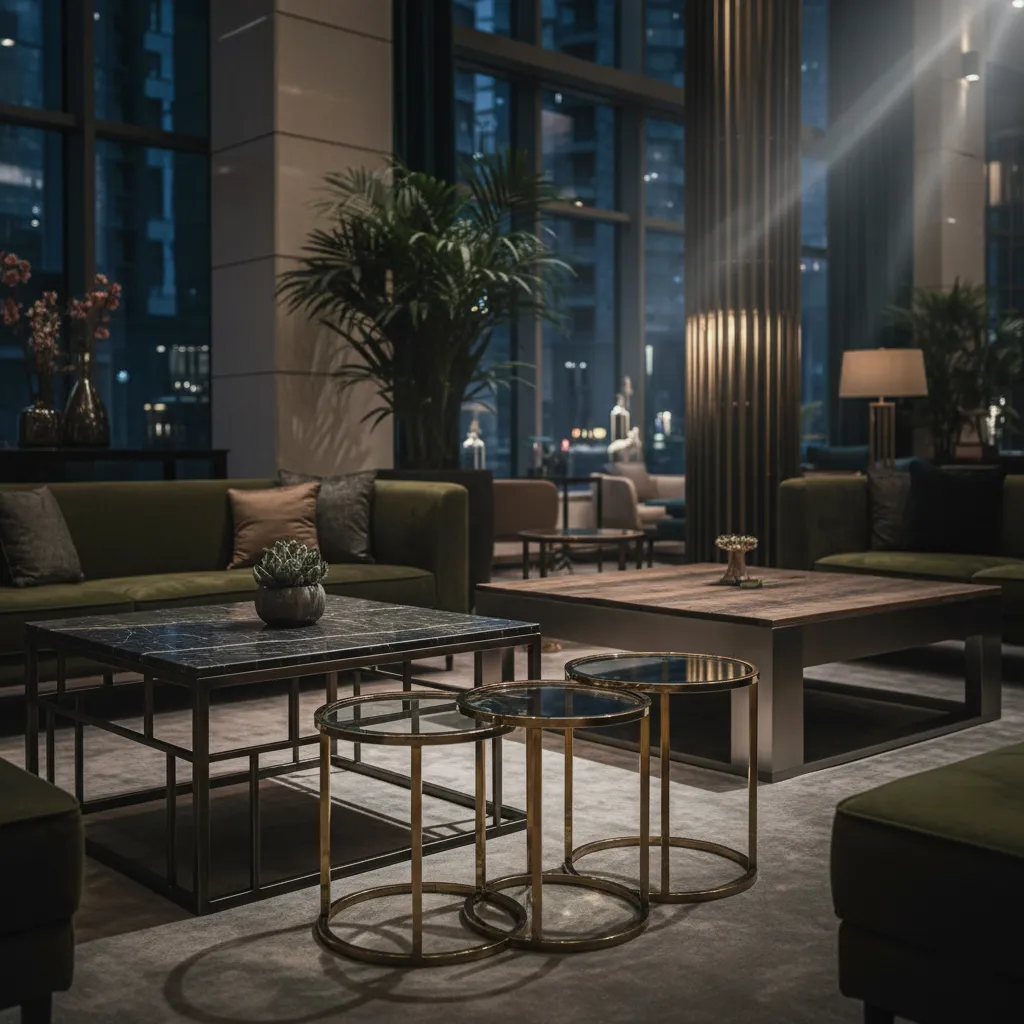 Metal Coffee Tables - MINGSUN