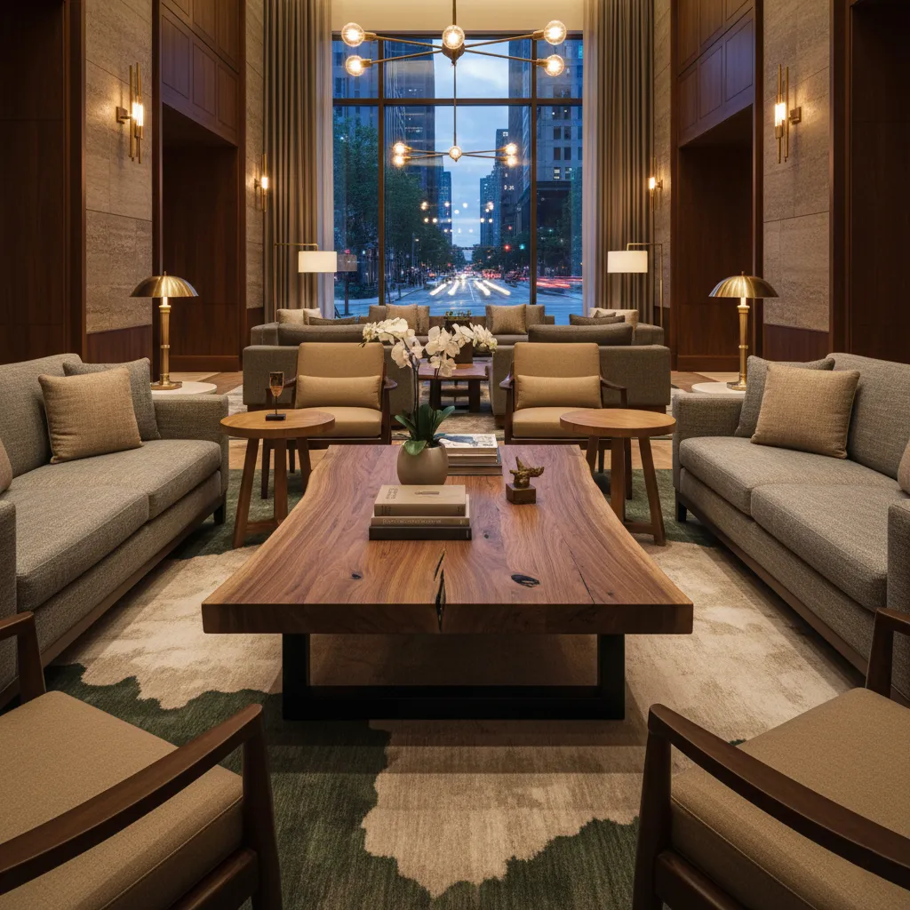 Wood Coffee Tables - MINGSUN