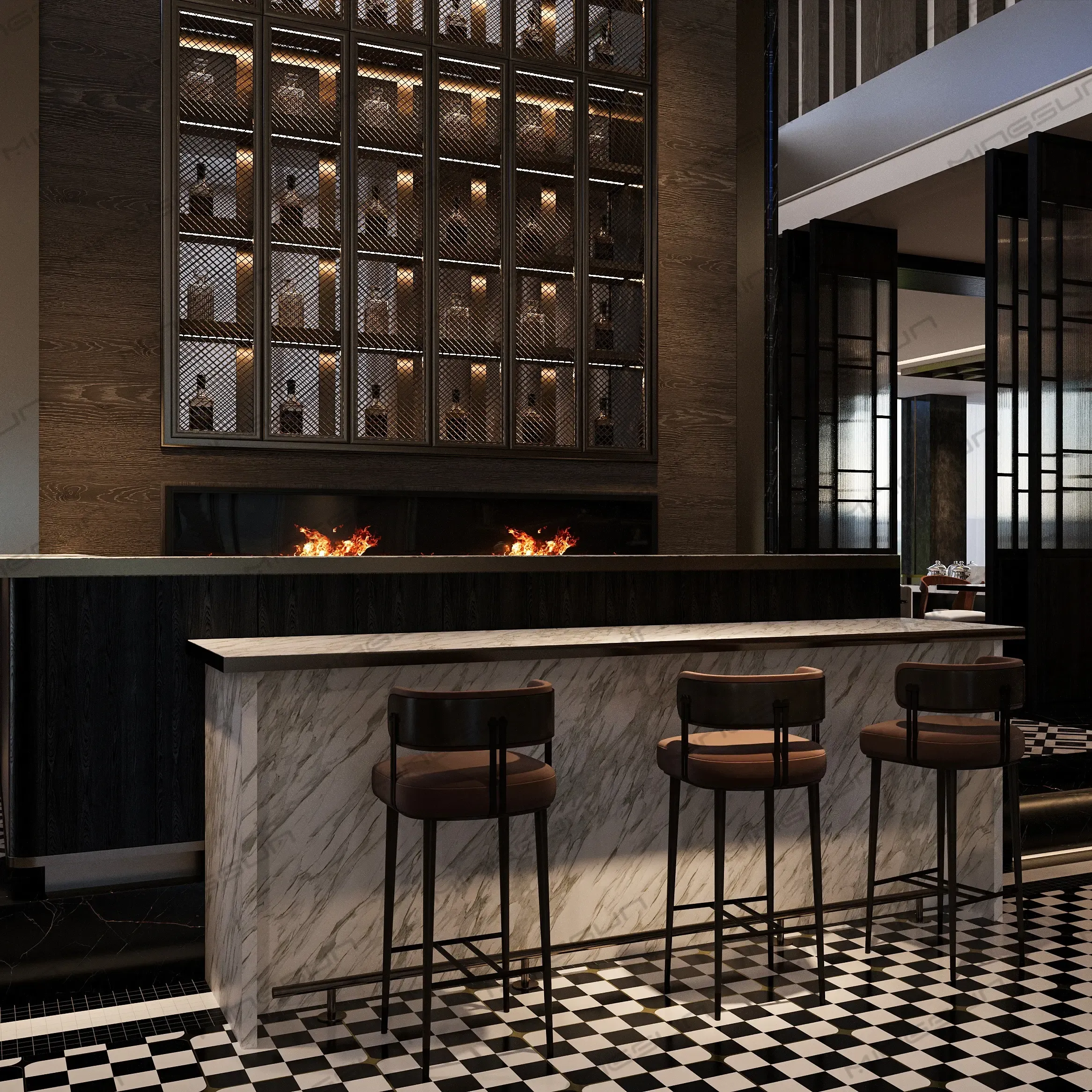 bar counter - MINGSUN