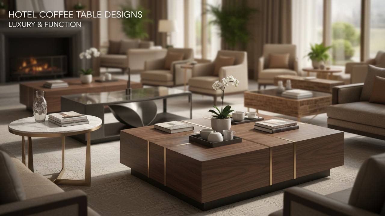best coffee table designs hotel - MINGSUN