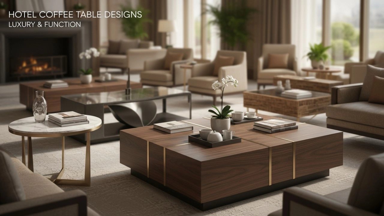 best coffee table designs hotel - MINGSUN
