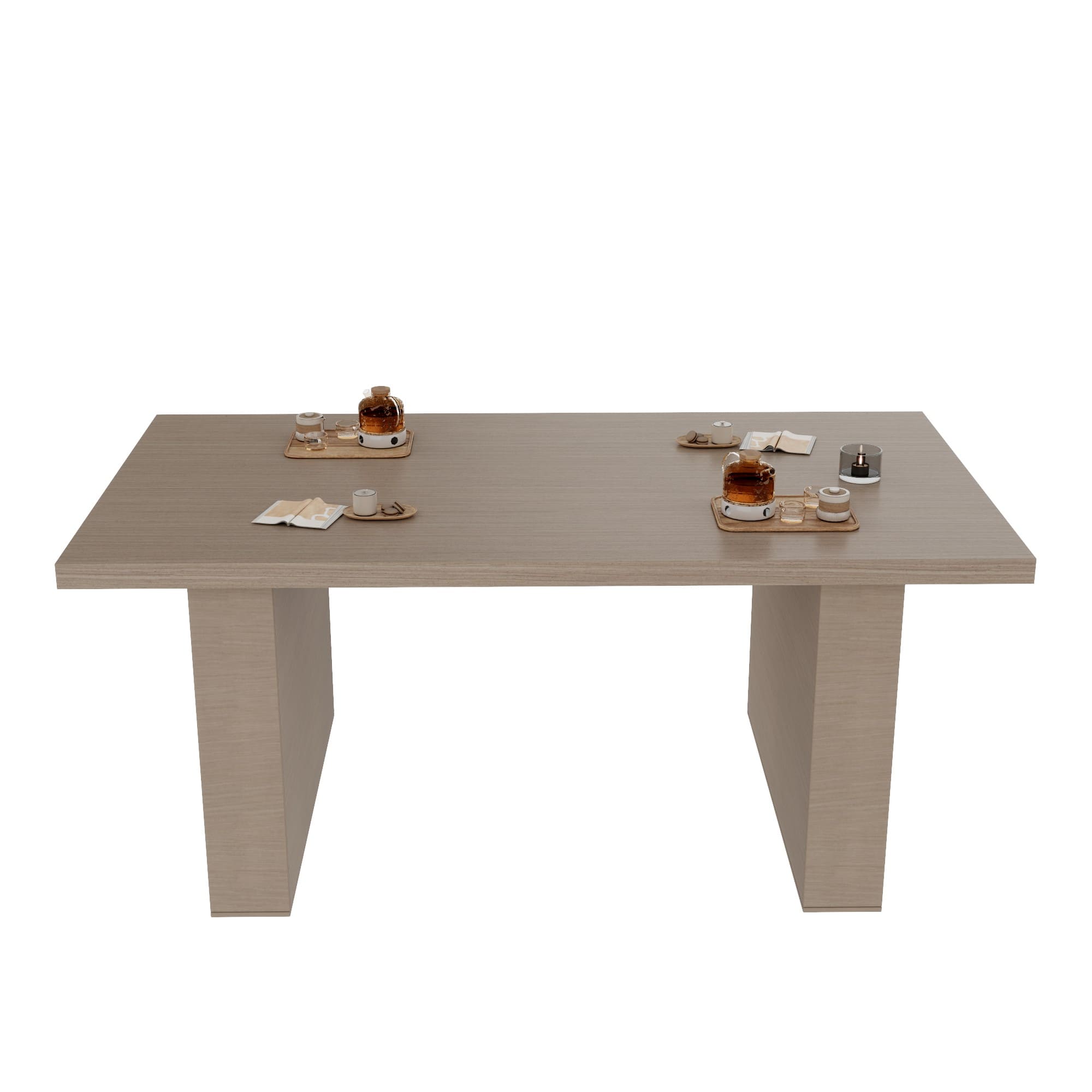 Modern Minimalist Coffee Bar Furniture Set – Custom Designed Bar Counter, Display Shelves & Seating (13)