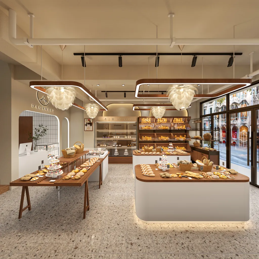 Complete Bakery Retail Solution | Custom Artisan Bakery Display by MINGSUN