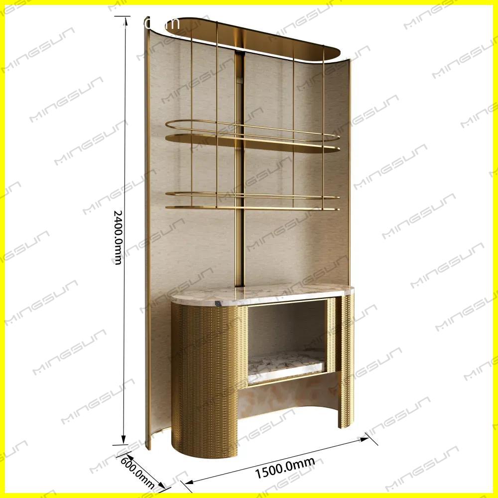 custom-commercial-bar-cabinet-1500mm-wide-x-2400mm-high-for-luxury-hotels - MINGSUN
