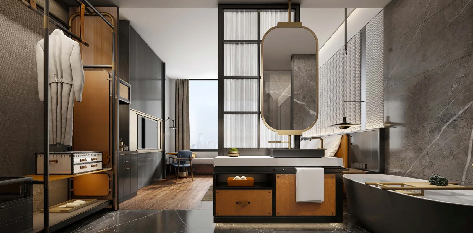 Guest Room – Furniture, Design & Materials Overview 03 Guest Room – Furniture, Design & Materials Overview 03