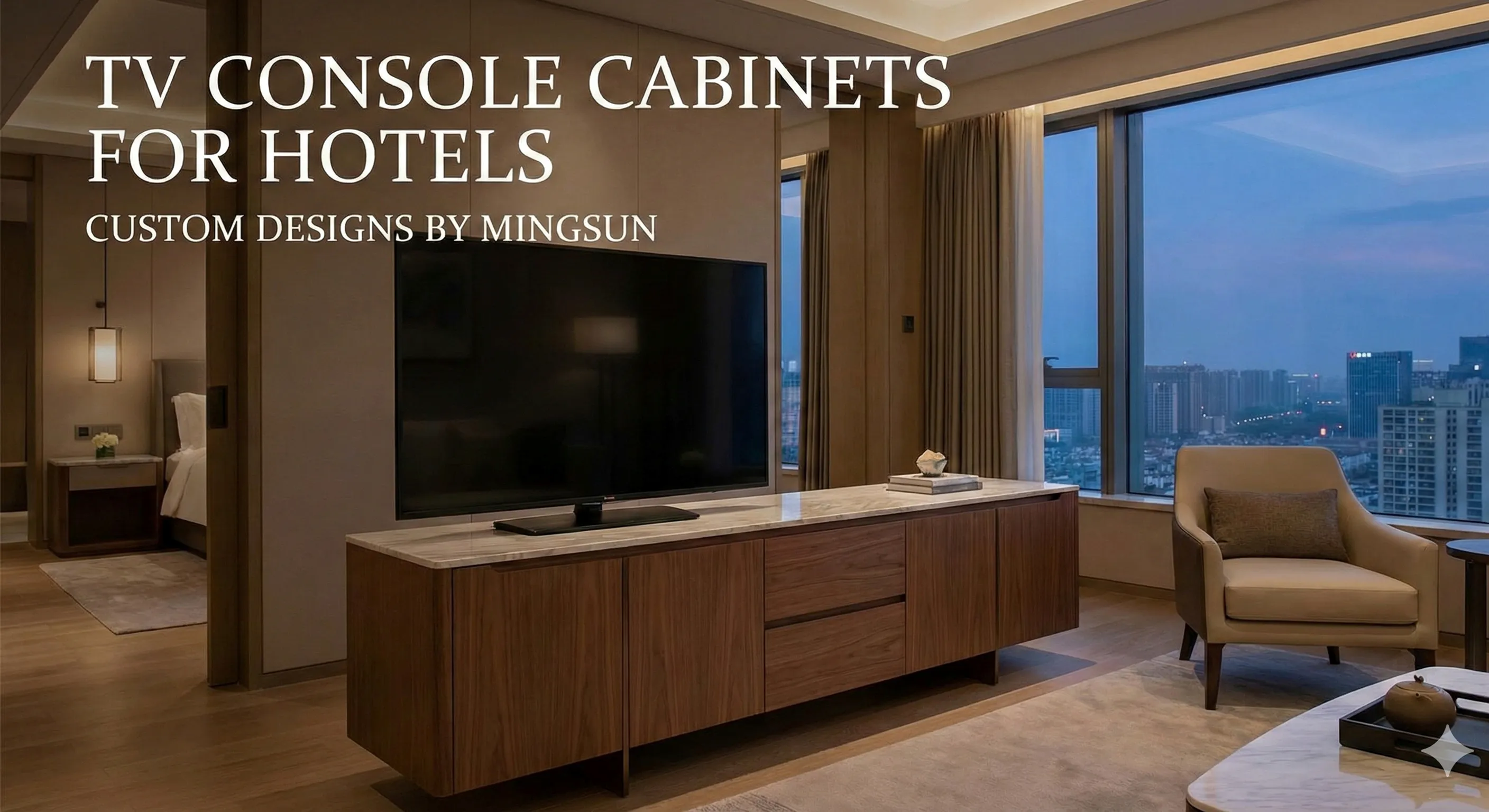 وحدات تلفزيون للفنادق - حلول تخزين وسائط مخصصة من مينغسون - مينغسون