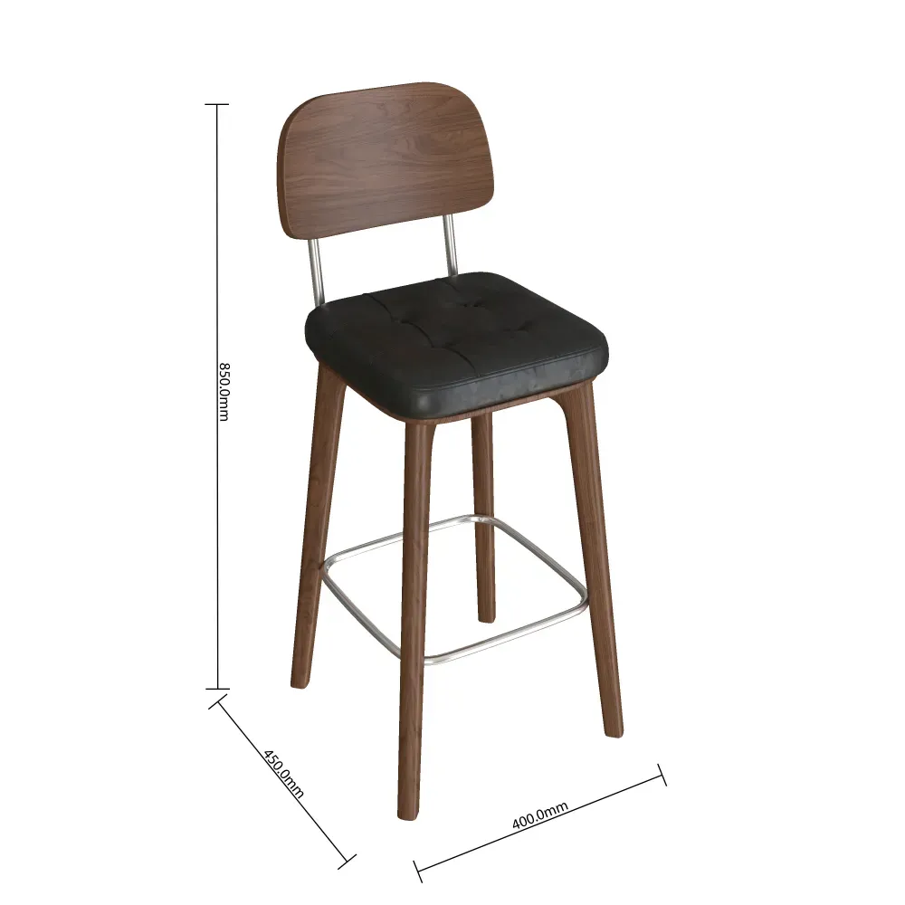 ergonomic-counter-height-stool-dimensions-apartment-hotel-seating - MINGSUN