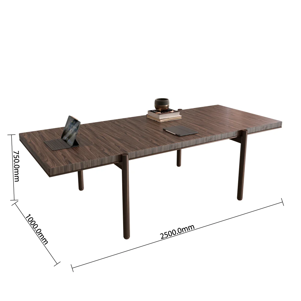 executive-meeting-table-with-dimensions-2500mm-length-1000mm-width-and-750mm-height