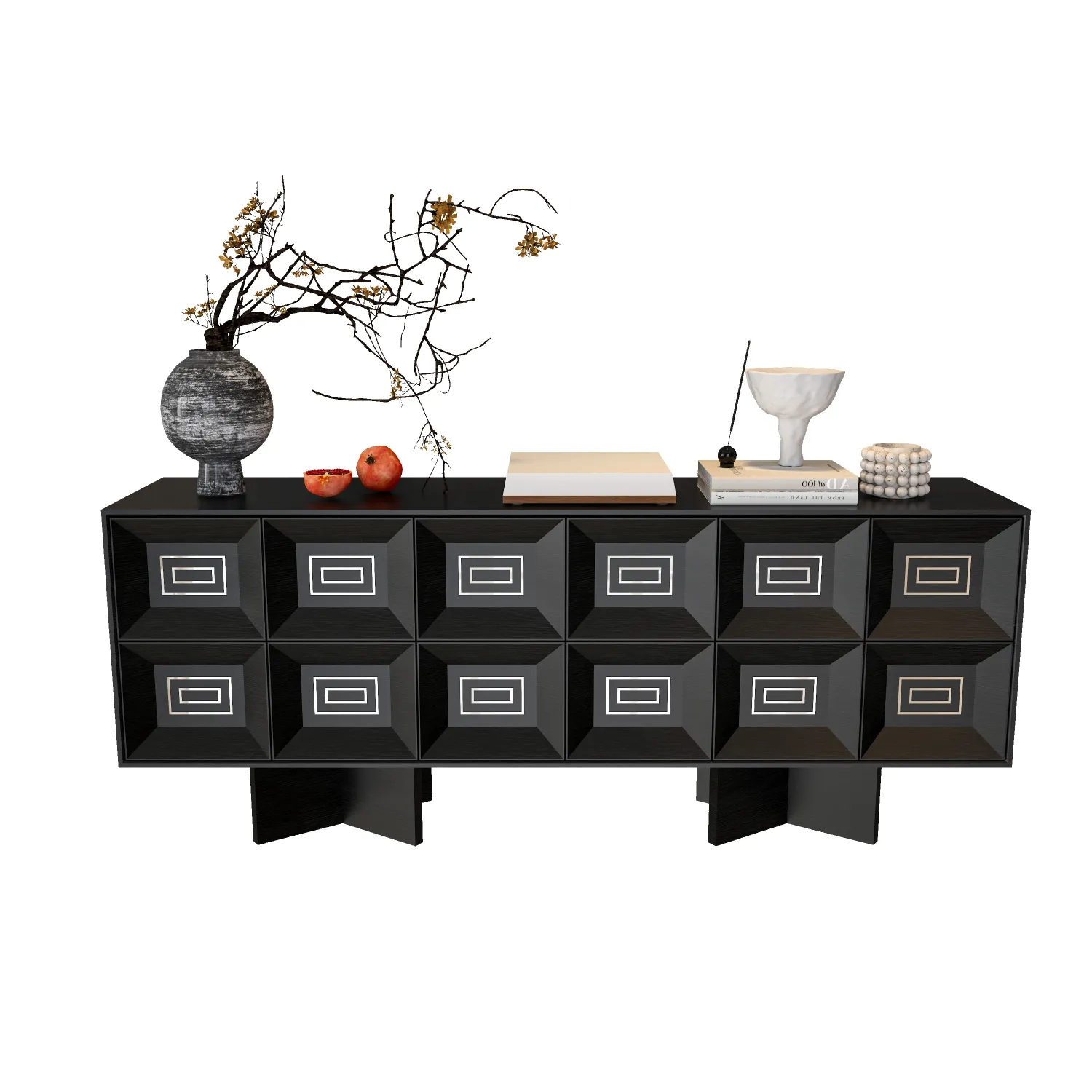 front-view-of-sleek-black-cabinet-with-geometric-panel-details