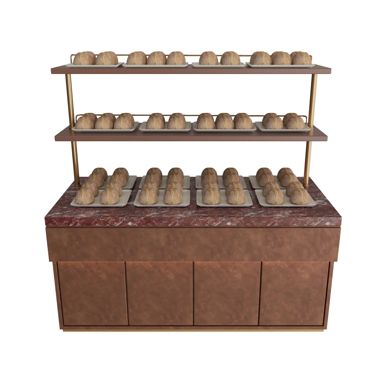 Custom High Quality Bakery Retail Solution | Integrated Bakery Shop Fitting