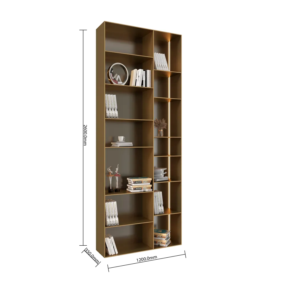 hotel-furniture-bookcase-dimensions-2600mm-height-for-commercial-and-luxury-spaces - MINGSUN