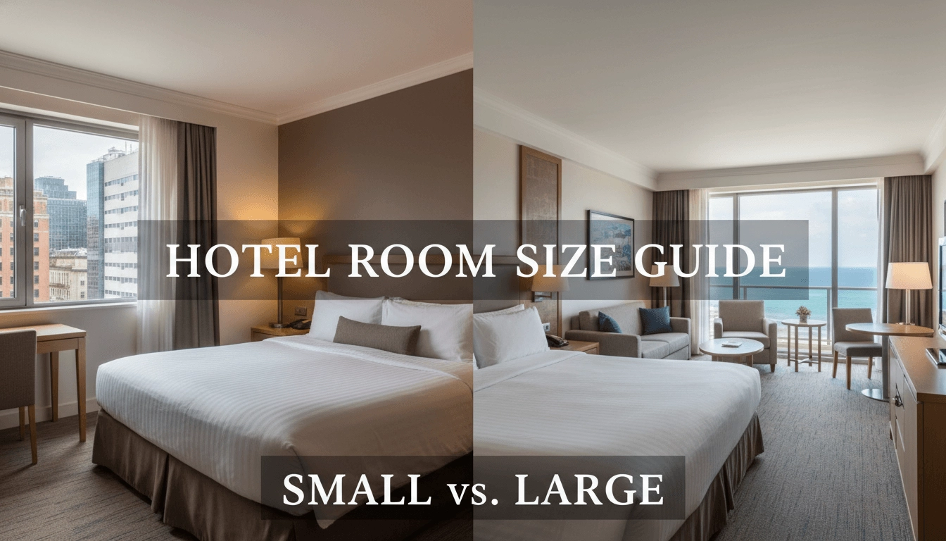 Hotel Room Sizes Guide - MINGSUN