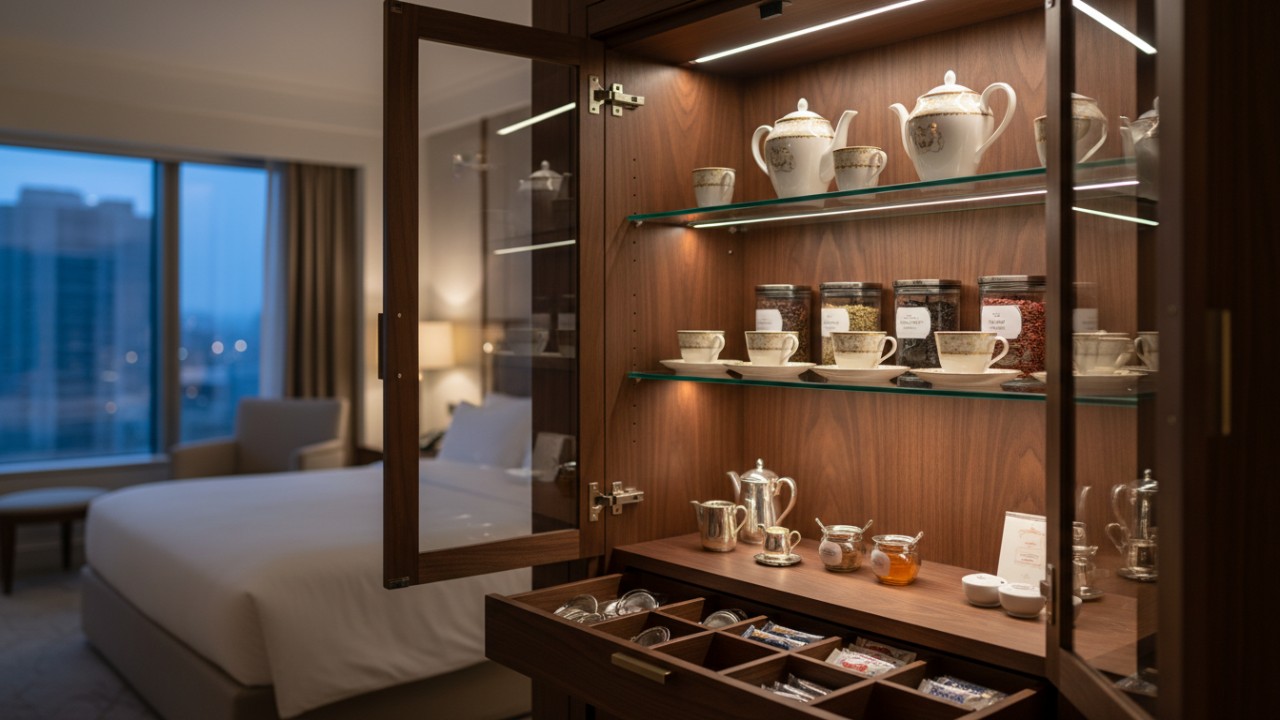 in-room beverage station specifications