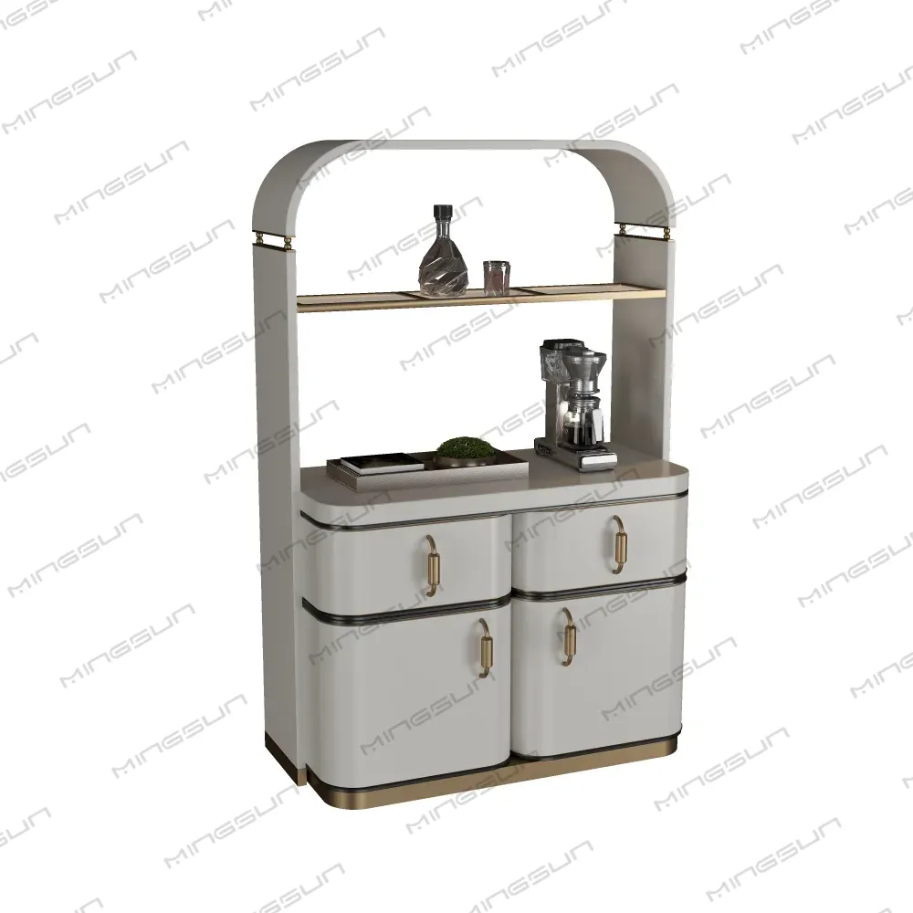 منظر ثلاثي الأبعاد لمحطة قهوة خشبية معيارية لردهات الفنادق وصالات الشقق الفاخرة - مينغسون منظر ثلاثي الأبعاد لمحطة قهوة خشبية معيارية لردهات الفنادق وصالات الشقق الفاخرة - مينغسون